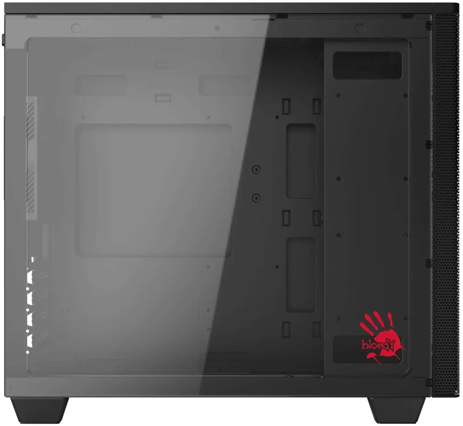 Корпус Bloody BD-CC117F черный без БП mATX 5x120mm 1xUSB2.0 1xUSB3.0 audio bott PSU - фото 6
