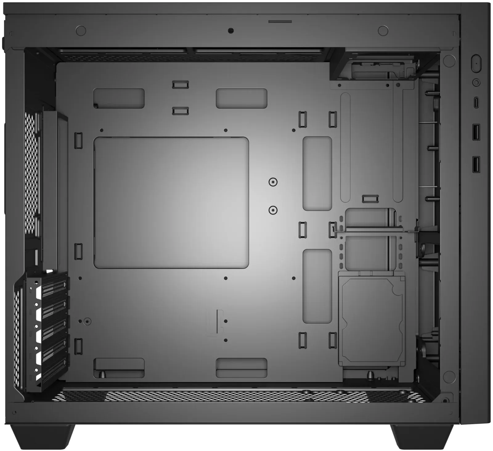 Корпус Bloody BD-CC117F черный без БП mATX 5x120mm 1xUSB2.0 1xUSB3.0 audio bott PSU - фото 7
