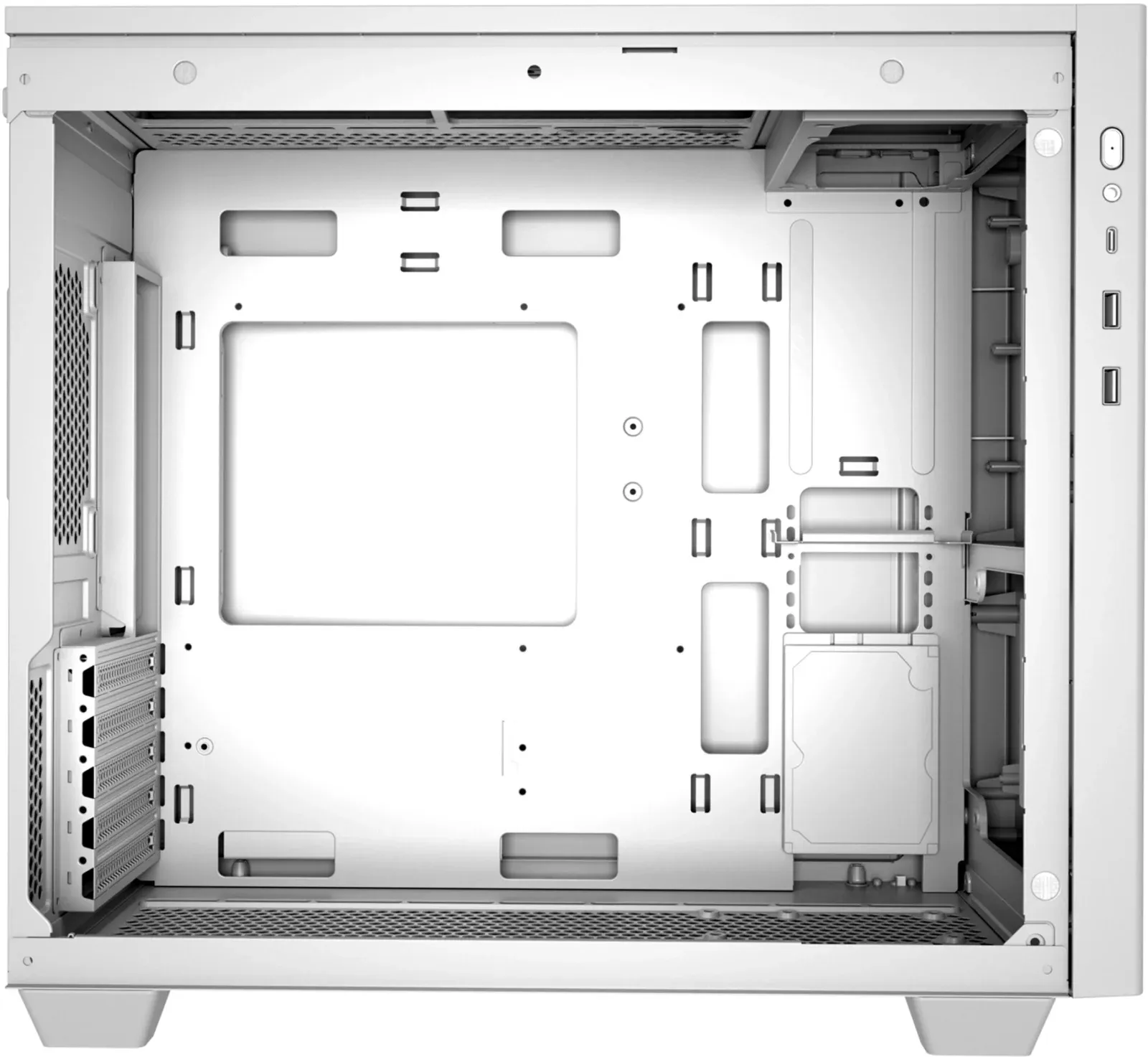 Корпус Bloody BD-CC117F белый без БП mATX 5x120mm 1xUSB2.0 1xUSB3.0 audio bott PSU - фото 7