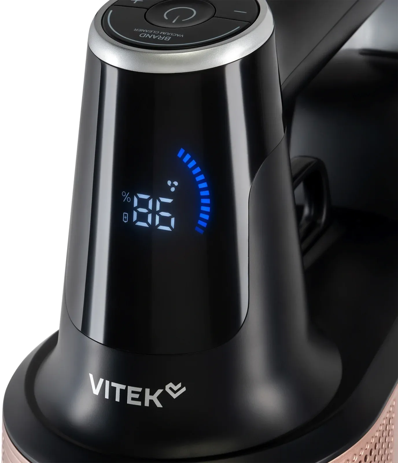 Пылесос Vitek VT-CLS01AQUA 450Вт черный/медный - фото 3