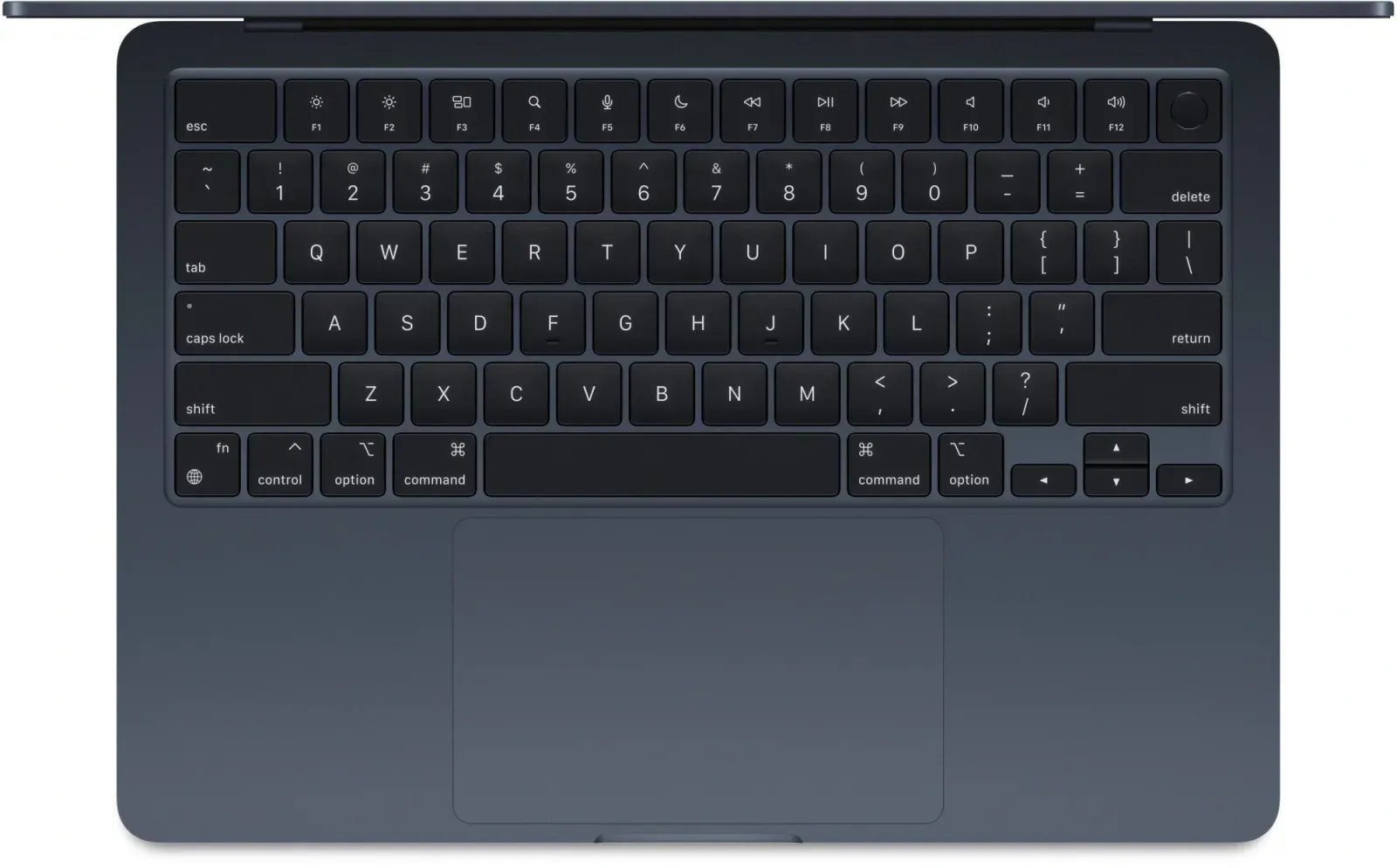 Ноутбук Apple MacBook Air A3113 M3 8 core 16Gb SSD256Gb/8 core GPU 13.6 Liquid Retina 2560x1664 macOS midnight WiFi BT Cam MC8K4LL/A - фото 2