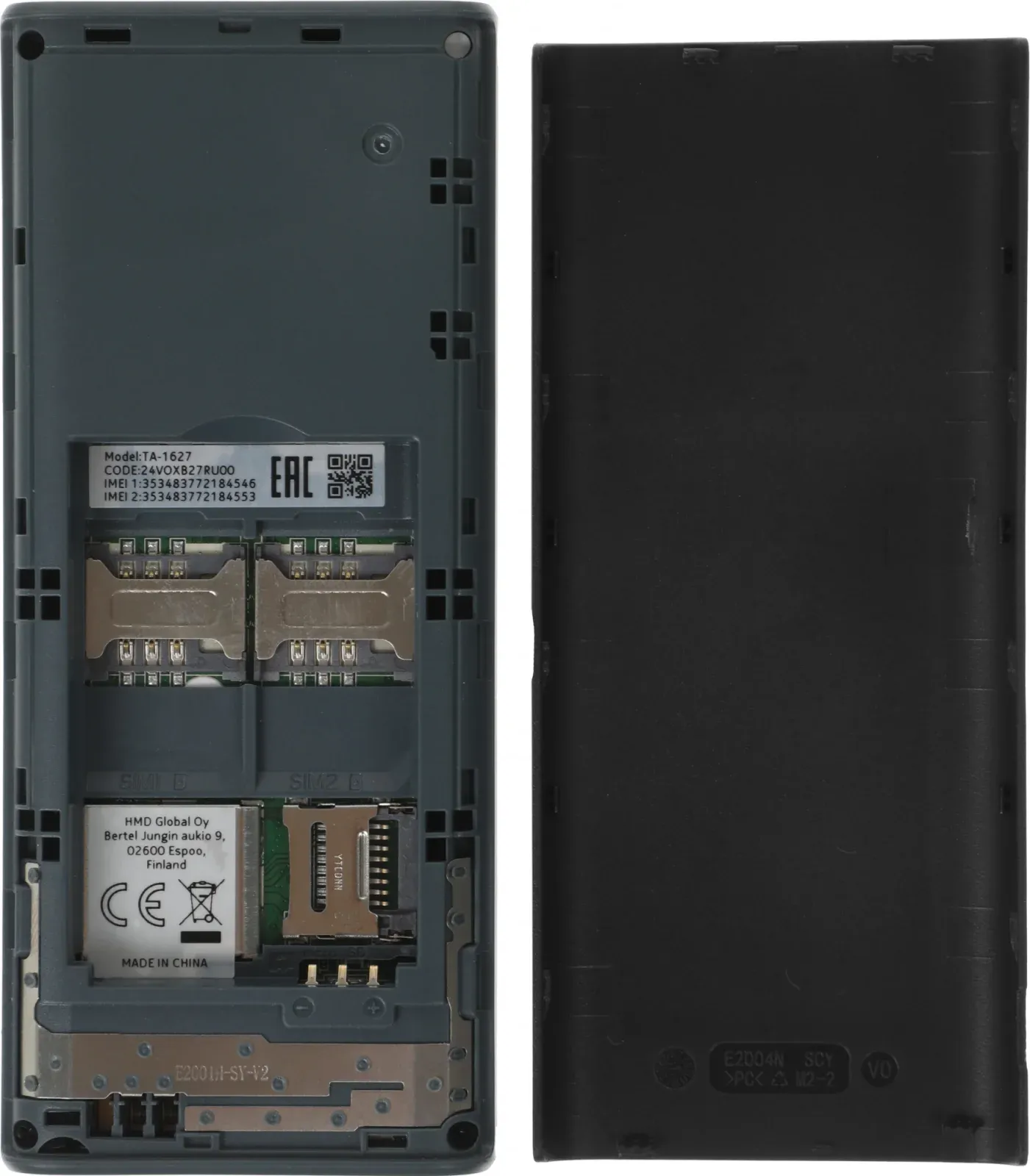 Мобильный телефон Nokia TA-1627 108 DS черный моноблок 2Sim 2 126x160 Series 30+ GSM900/1800 Protect MP3 FM microSD max32Gb - фото 7