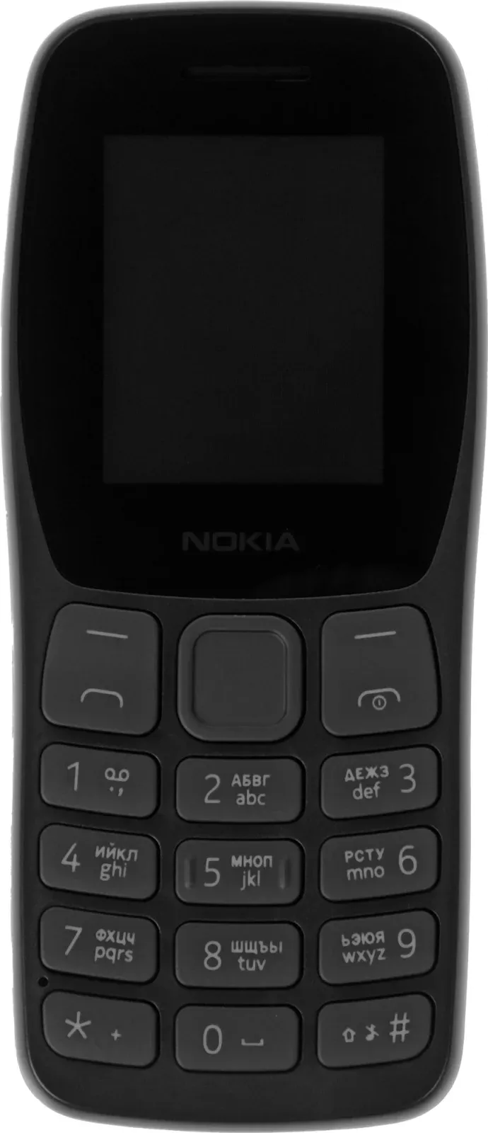 Мобильный телефон Nokia TA-1416 105 DS темно-серый моноблок 2Sim 1.77 120x160 Series 30+ GSM900/1800 Protect FM - фото 2