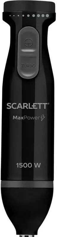 Блендер погружной Scarlett SC-HB42M47 1500Вт черный/серебристый - фото 3
