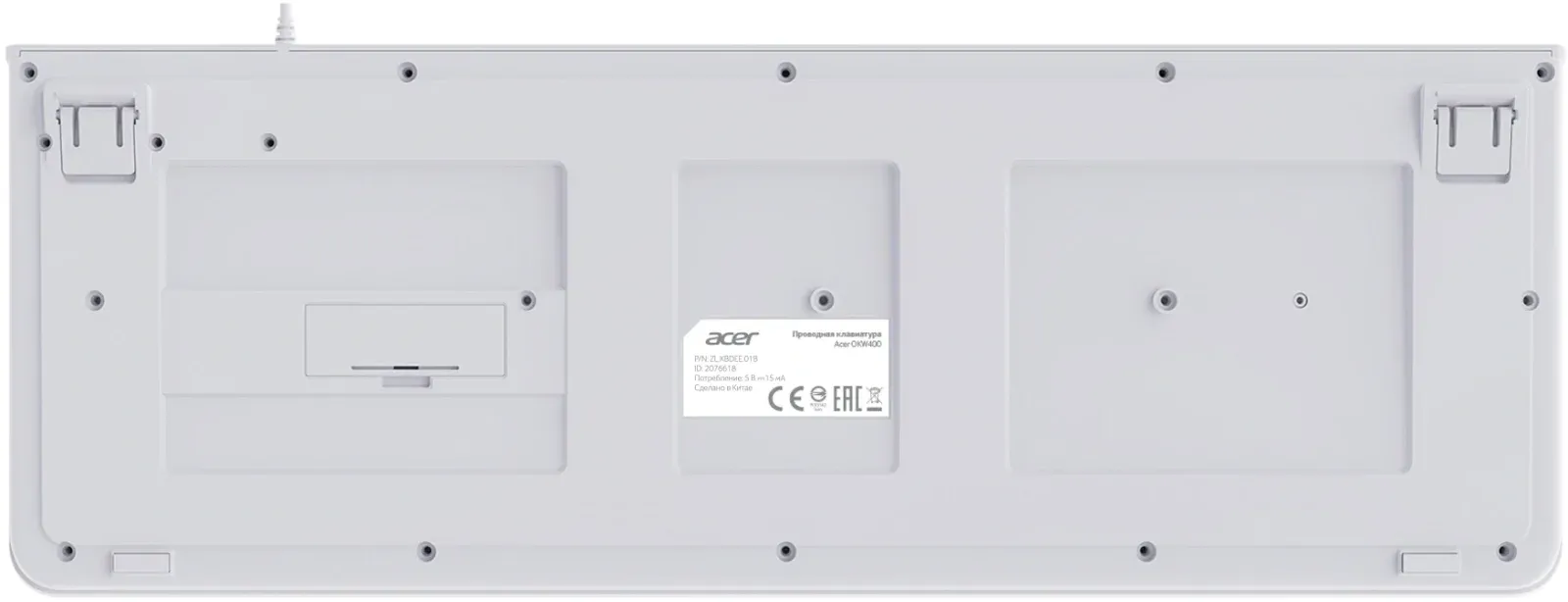 Клавиатуры ACER OKW400 белый - фото 2