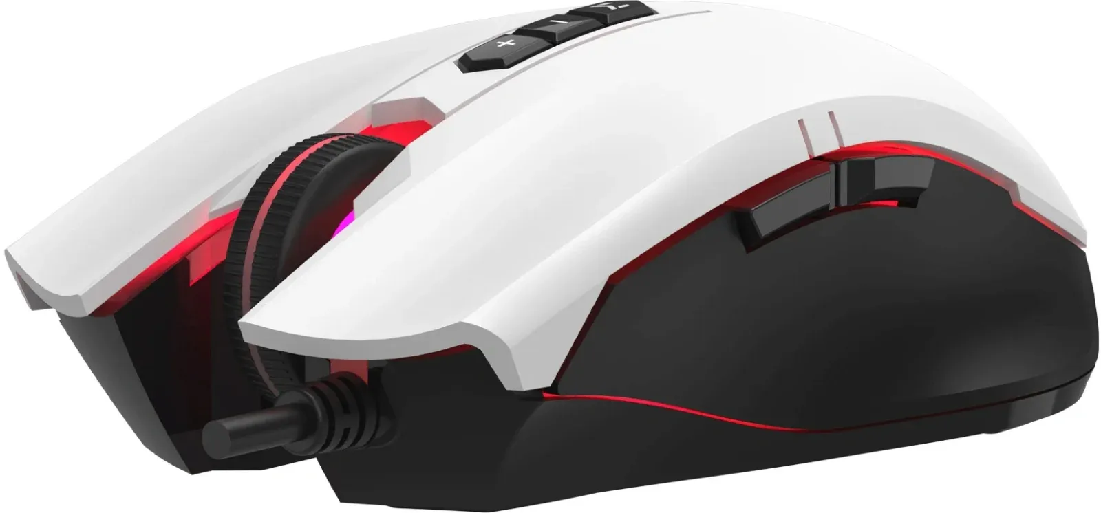 Мышь A4Tech Bloody ES7 белый оптическая 6000dpi USB 8but ES7 PANDA WHITE - фото 3