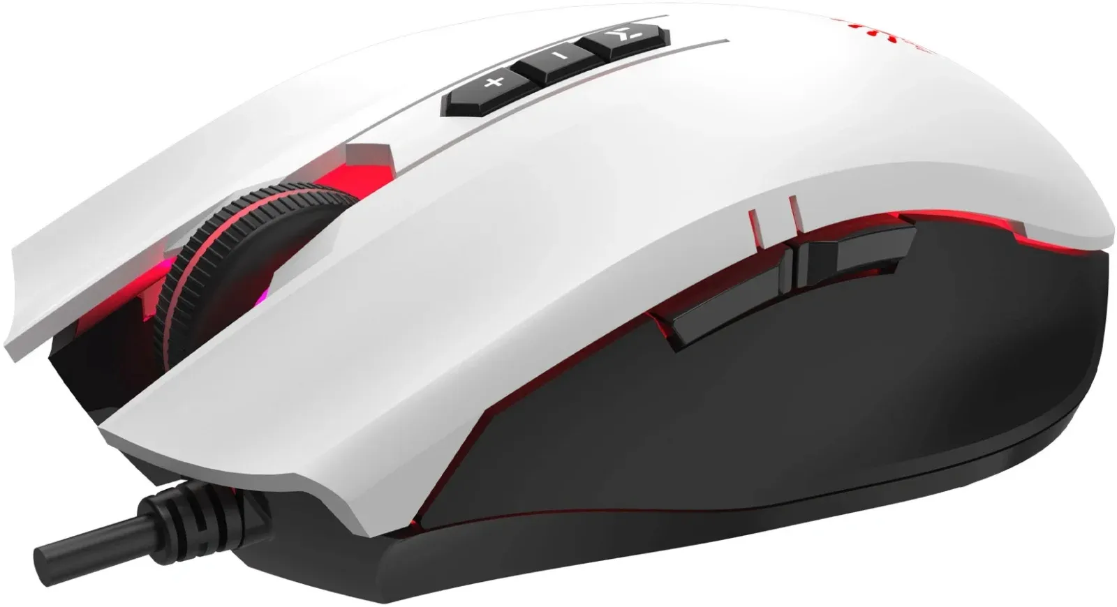 Мышь A4Tech Bloody ES7 белый оптическая 6000dpi USB 8but ES7 PANDA WHITE - фото 5