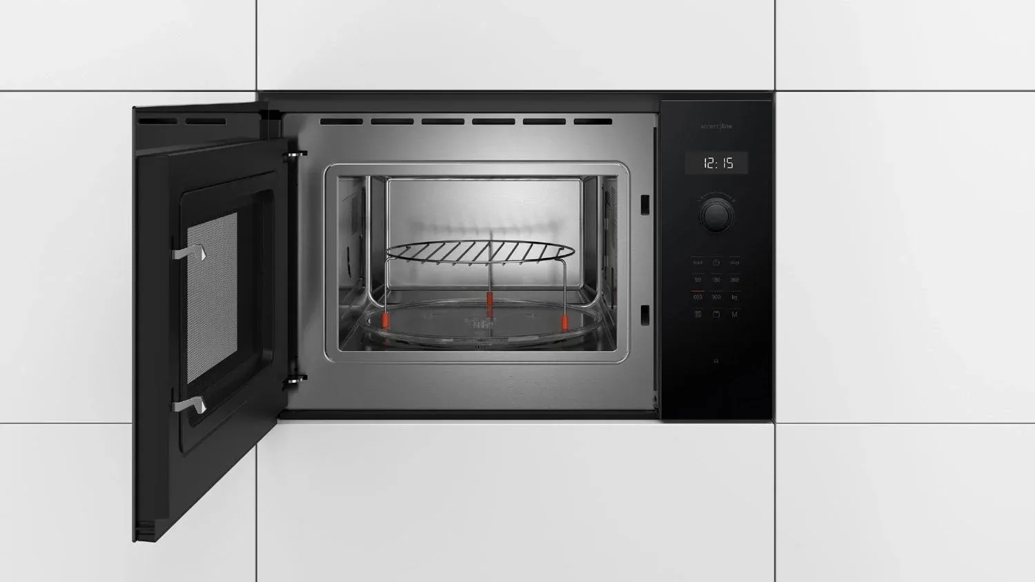 Микроволновая печь Bosch BEL454MB1F 25л. 900Вт черный встраиваемая, 25 л - фото 5