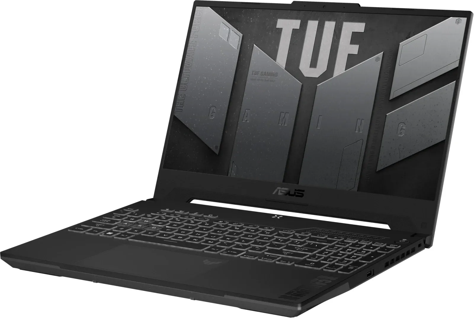 Ноутбук Asus TUF Gaming A15 FA507NVR-LP118 Ryzen 7 7435HS 32Gb SSD512Gb NVIDIA GeForce RTX4060 8Gb 15.6 IPS FHD 1920x1080 без ОС grey WiFi BT Cam 90NR0JK5-M006X0 - фото 4