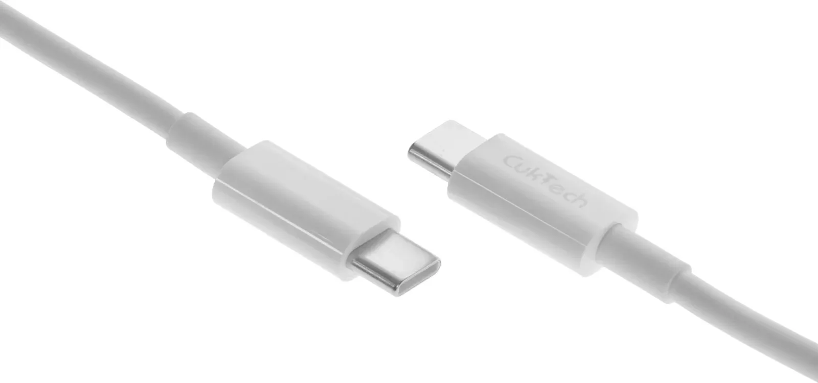 Кабель Cuktech KLC-5499 USB Type-C m-USB Type-C m 1м белый коробка - фото 4