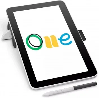 Графический планшет-монитор Wacom One 12 LED USB Type-C белый - фото 7