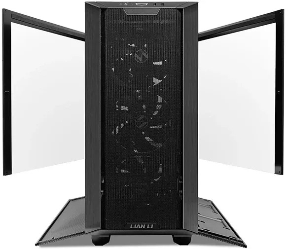 Корпус Lian-Li Lancool III черный без БП ATX 10x120mm 3x140mm 2xUSB3.0 audio bott PSU - фото 3