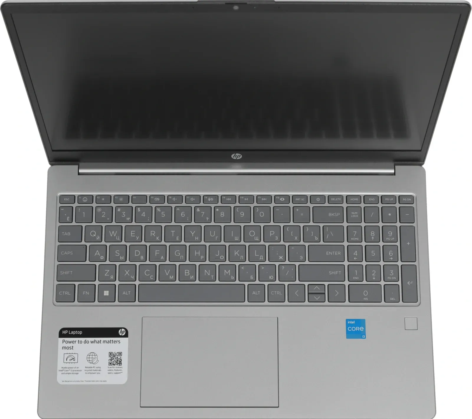 Ноутбук HP 15-fd0131wm Core i3 N305 8Gb SSD256Gb Intel UHD Graphics 15.6 IPS FHD 1920x1080 Windows 11 Home silver WiFi BT Cam 9C9A2UA - фото 3