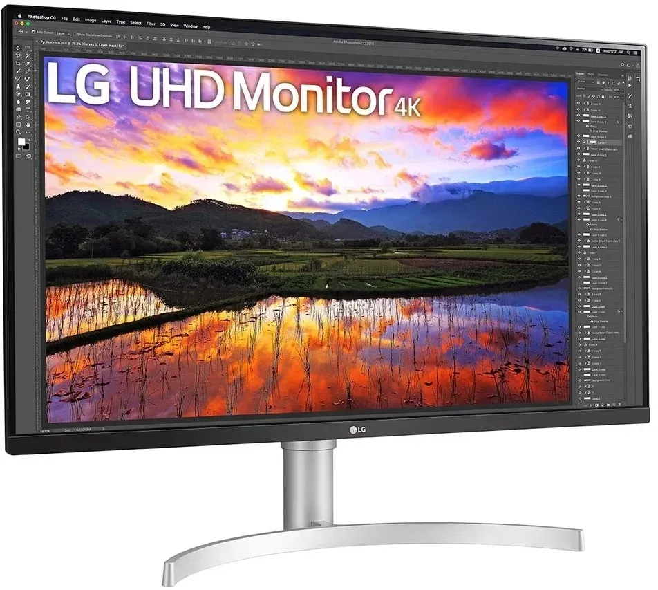 Мониторы ЖК LG 32UN650K-W - фото 3