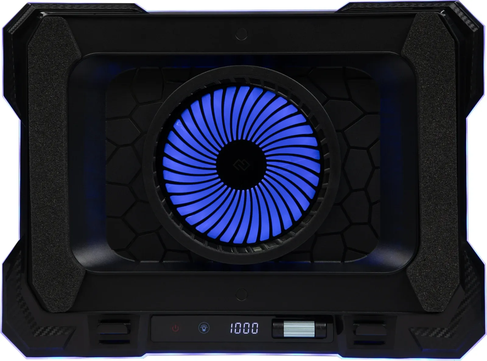 Подставки для ноутбуков DIGMA D-NCP190-1x100RGB черный - фото 1