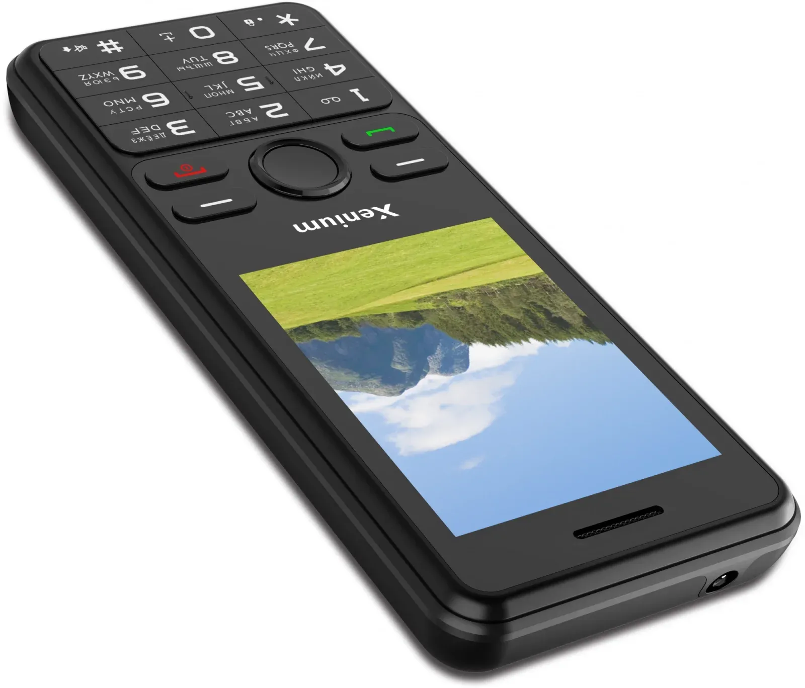 Мобильный телефон Xenium X280 черный моноблок 2Sim 2.8 240x320 Nucleus 0.3Mpix GSM900/1800 MP3 FM microSD max32Gb - фото 4
