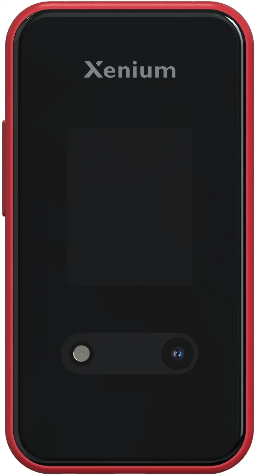 Мобильный телефон Xenium X680 красный раскладной 2Sim 2.8 240x320 Nucleus 0.3Mpix GSM900/1800 MP3 FM microSD max32Gb - фото 4