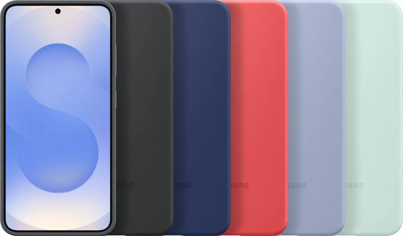 Чехол клип-кейс Samsung для Samsung Galaxy S25 Silicone Case S25 мятный EF-PS931CMEGRU - фото 6