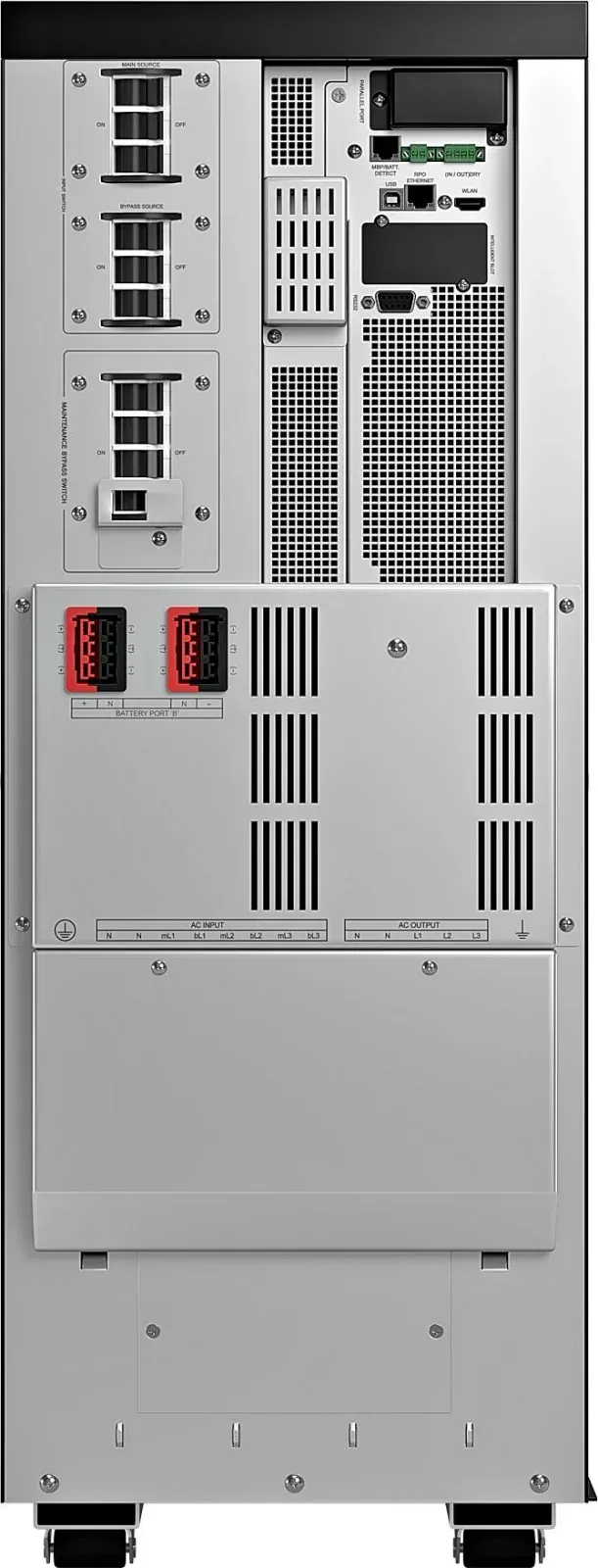 Источник бесперебойного питания Ippon Innova Unity T 3-3 10K 10000Вт 10000ВА черный - фото 3
