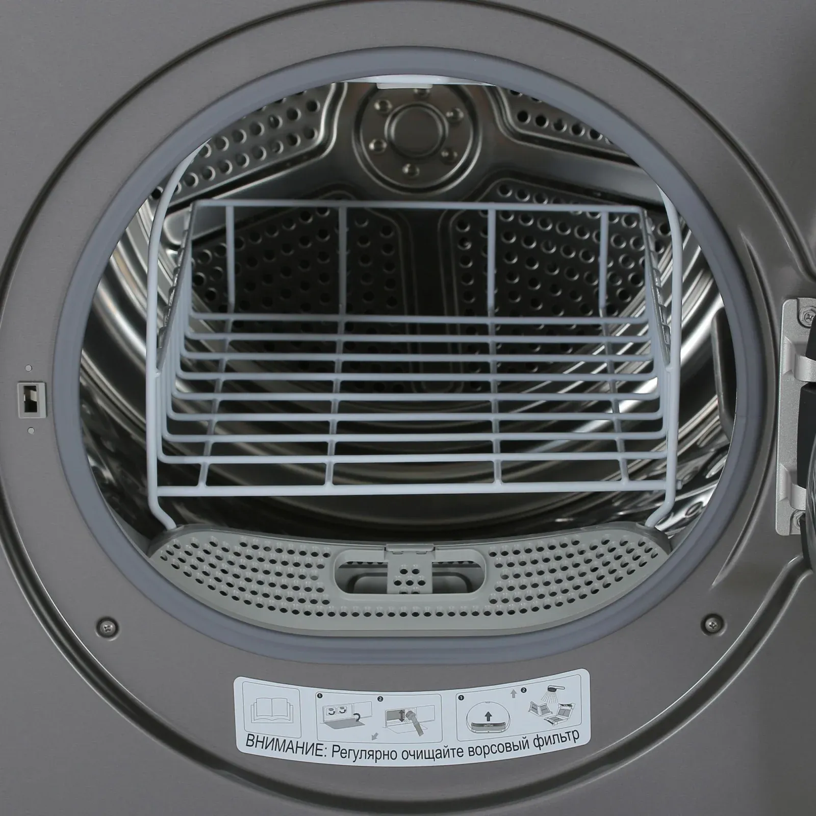 Сушильная машина Gorenje D2HNA92/C кл.энер.:A++ макс.загр.:9кг серый - фото 4