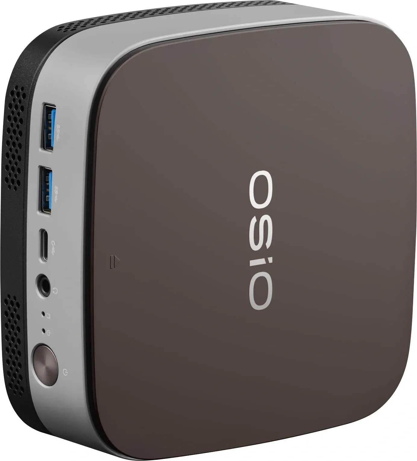 ПК Мини Osio BaseLine B51i-008 i3 1215U 1.2 8Gb SSD256Gb UHDG Windows 11 Pro 64 GbitEth WiFi BT 59.85W коричневый/серебристый RUS - фото 3