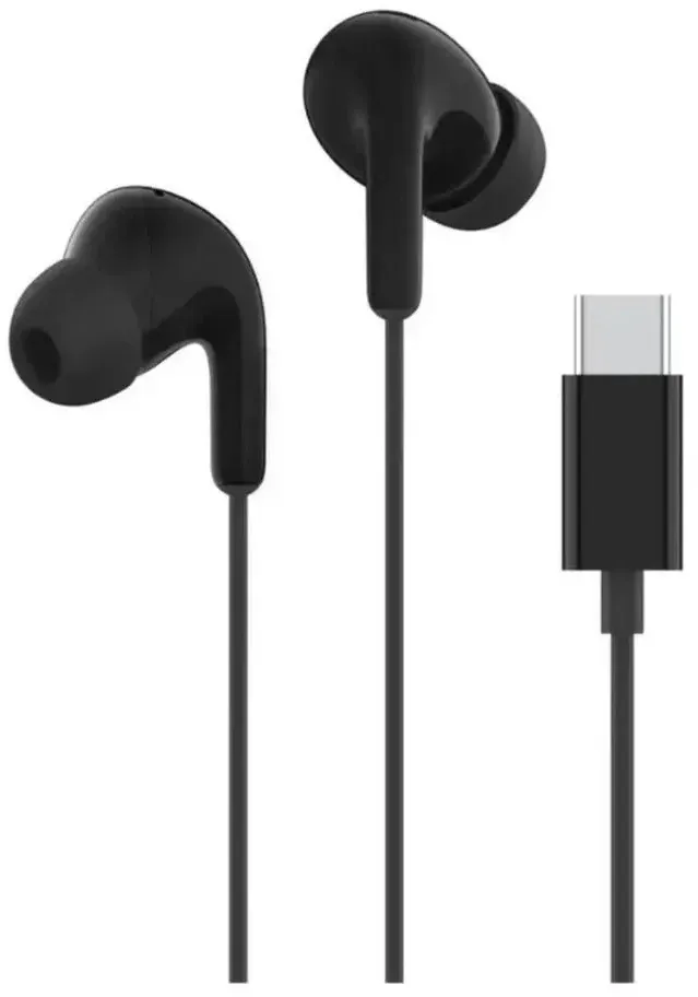 Гарнитура внутриканальные Xiaomi Type-C Earphones 1.25м черный проводные крепление за ухом BHR8930GL - фото 3