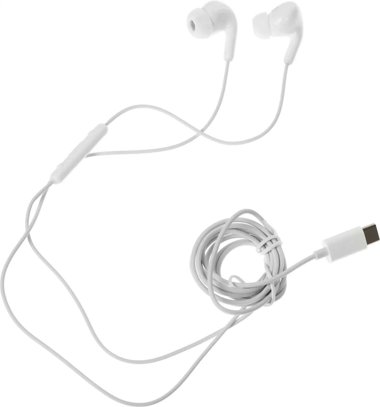 Гарнитура внутриканальные Xiaomi Type-C Earphones 1.25м белый проводные крепление за ухом BHR8931GL - фото 6
