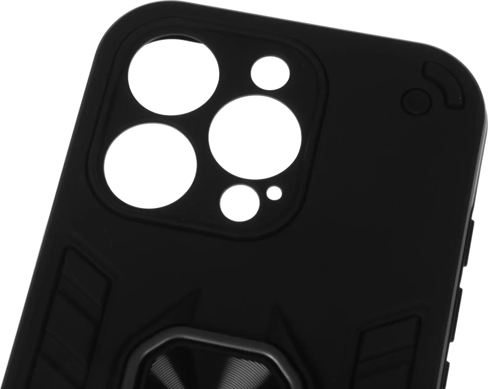 Чехол клип-кейс BoraSCO для Apple iPhone 16 Pro Anti-Shok Case черный 74534 - фото 3