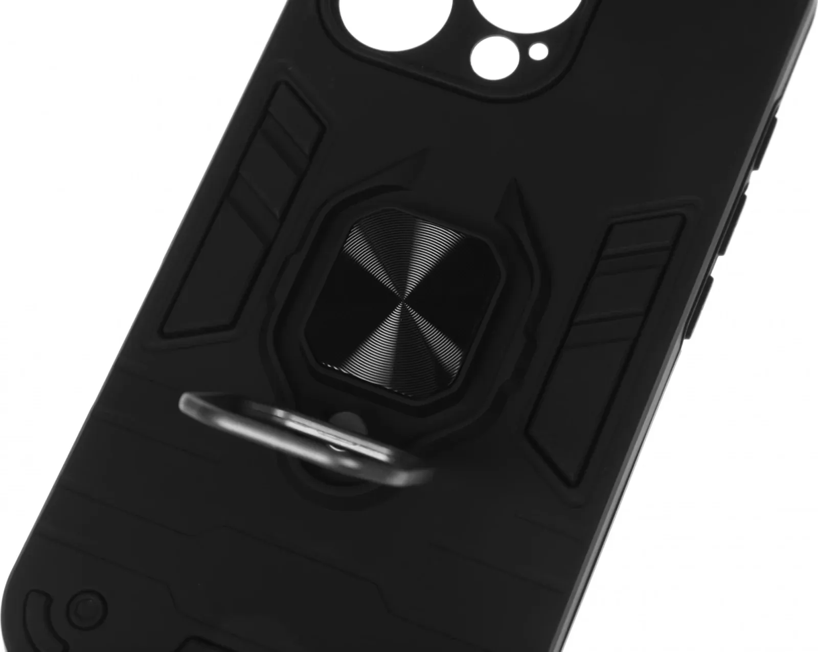 Чехол клип-кейс BoraSCO для Apple iPhone 16 Pro Anti-Shok Case черный 74534 - фото 4