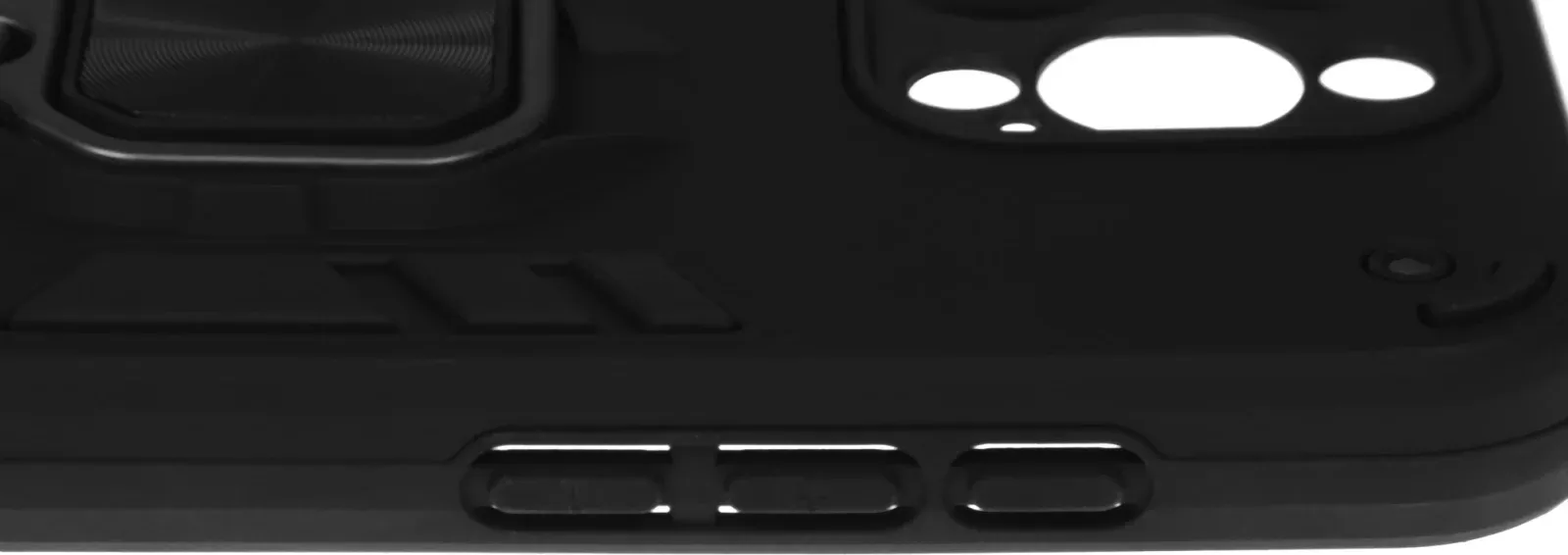 Чехол клип-кейс BoraSCO для Apple iPhone 16 Pro Anti-Shok Case черный 74534 - фото 7
