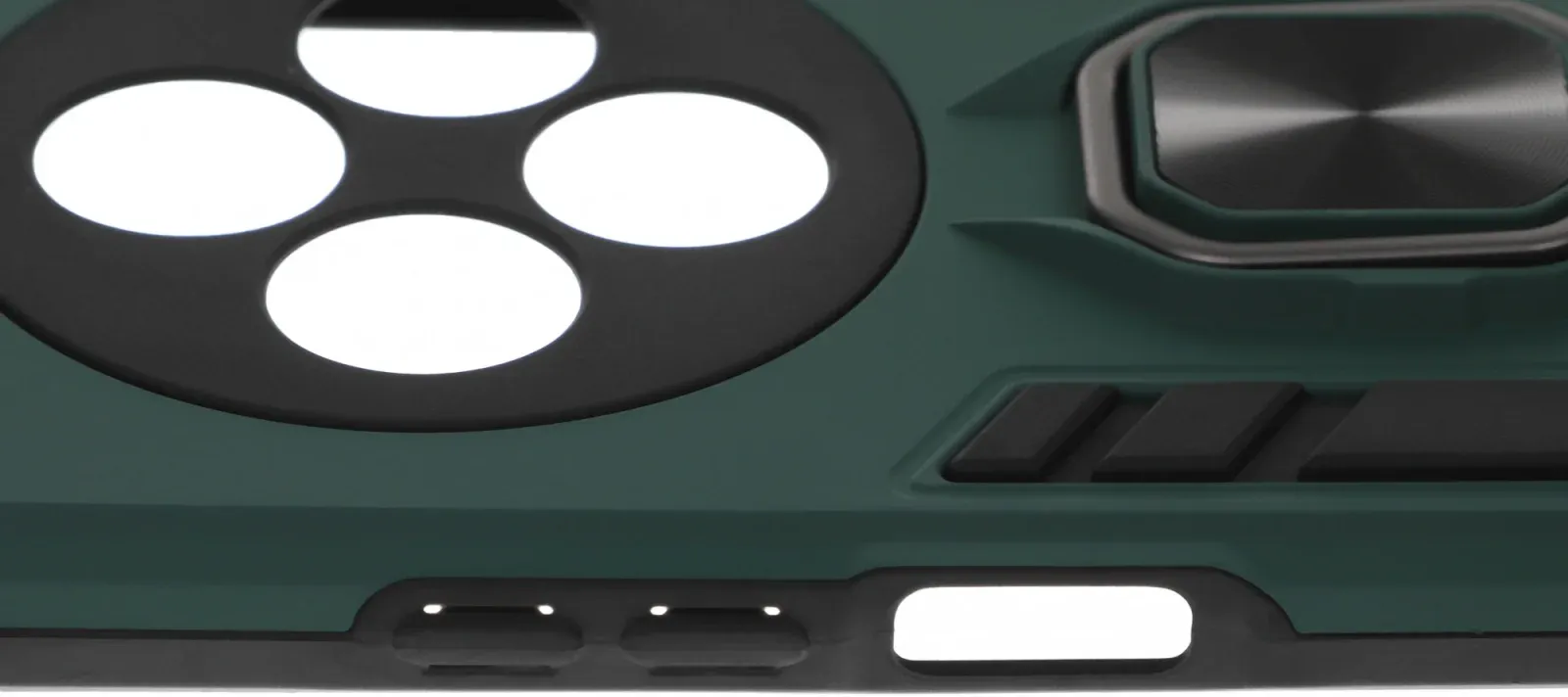 Чехол клип-кейс BoraSCO для Xiaomi Redmi 14C/A4/Poco C75 Anti-Shok Case зеленый опал 52462 - фото 4