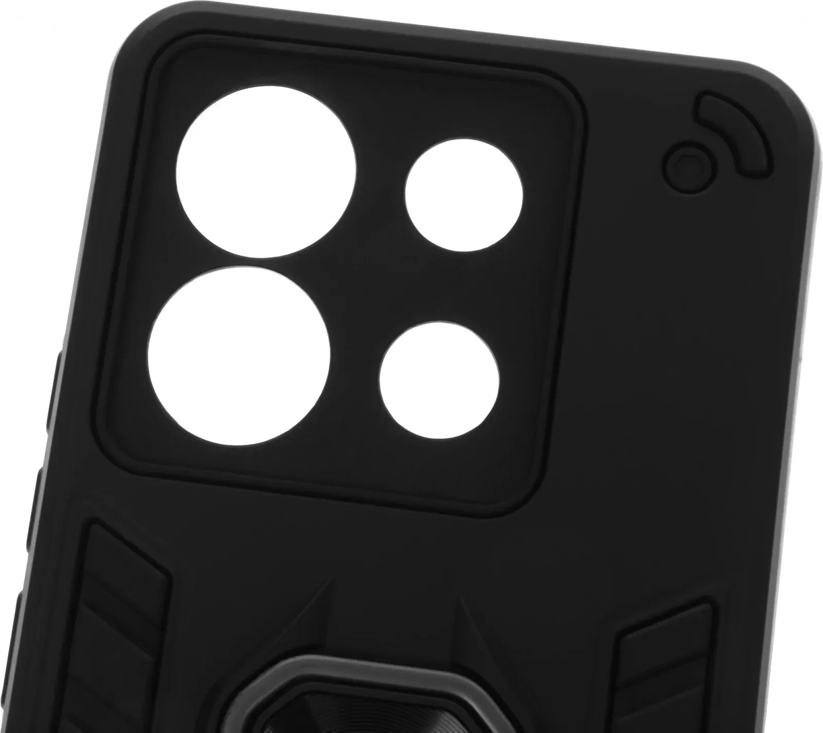 Чехол клип-кейс BoraSCO для Xiaomi Redmi Note 13 Pro 5G /Poco X6 5G Anti-Shok Case черный 52515 - фото 2