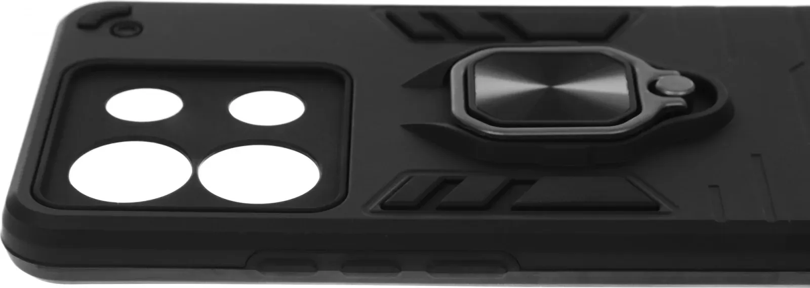 Чехол клип-кейс BoraSCO для Xiaomi Redmi Note 13 Pro 5G /Poco X6 5G Anti-Shok Case черный 52515 - фото 4