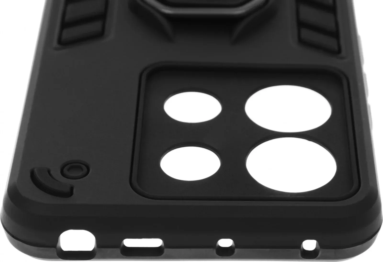 Чехол клип-кейс BoraSCO для Xiaomi Redmi Note 13 Pro 5G /Poco X6 5G Anti-Shok Case черный 52515 - фото 6