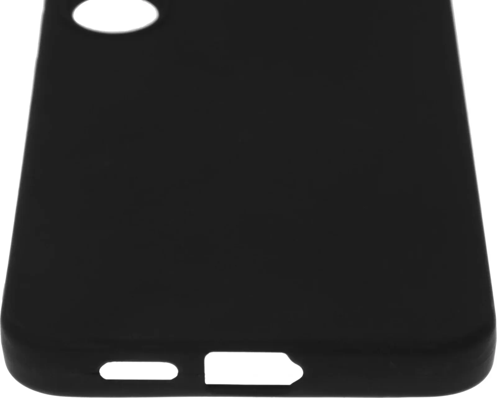 Чехол клип-кейс BoraSCO для Samsung Galaxy S25+ Silicone Case черный 74434 - фото 5