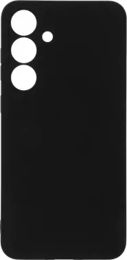 Чехол клип-кейс BoraSCO для Samsung Galaxy S25+ Silicone Case черный 74434 - фото 8