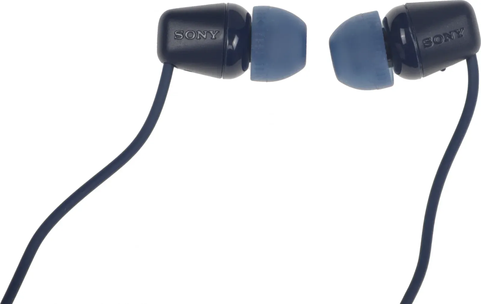 Гарнитура внутриканальные Sony WI-C100 синий беспроводные bluetooth шейный обод WI-C100/LZ - фото 4