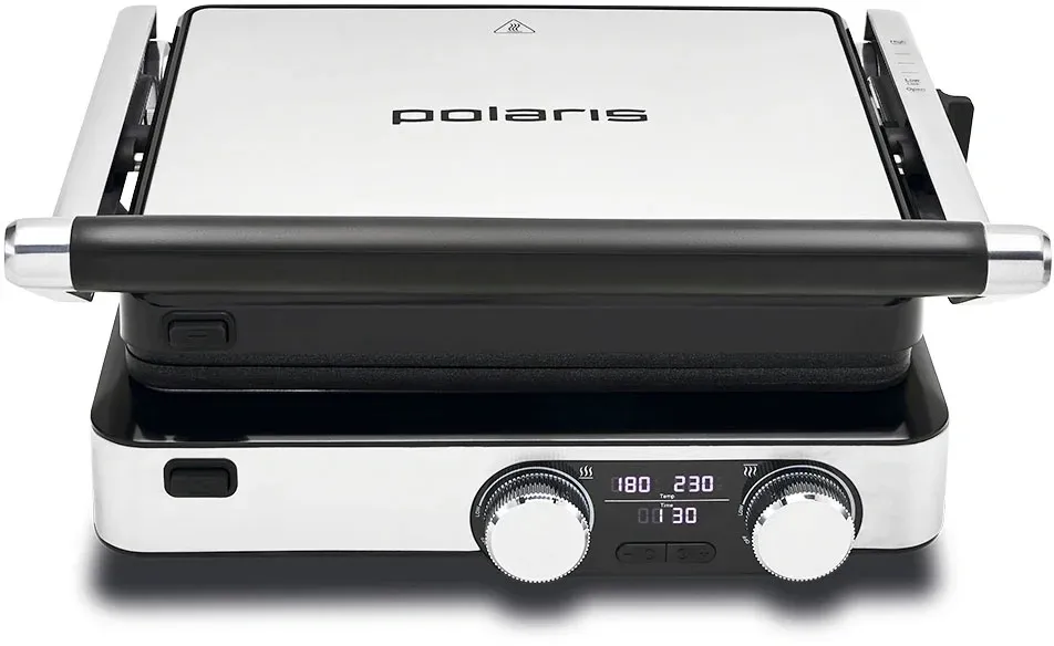 Электрогриль Polaris PGP 2302D 2000Вт серебристый - фото 3