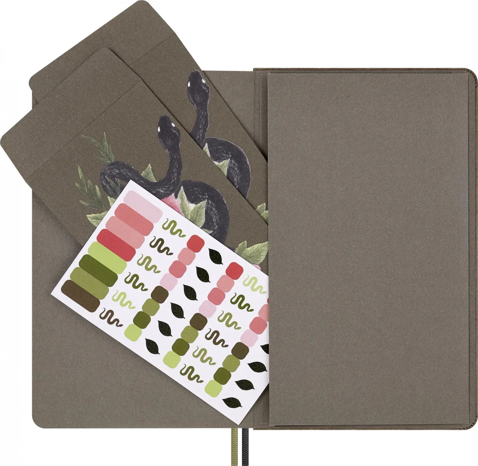 Набор Moleskine Limited Edition Year of the snake Roses блокнот/ручка/под.коробка руч.:перьевая - фото 7