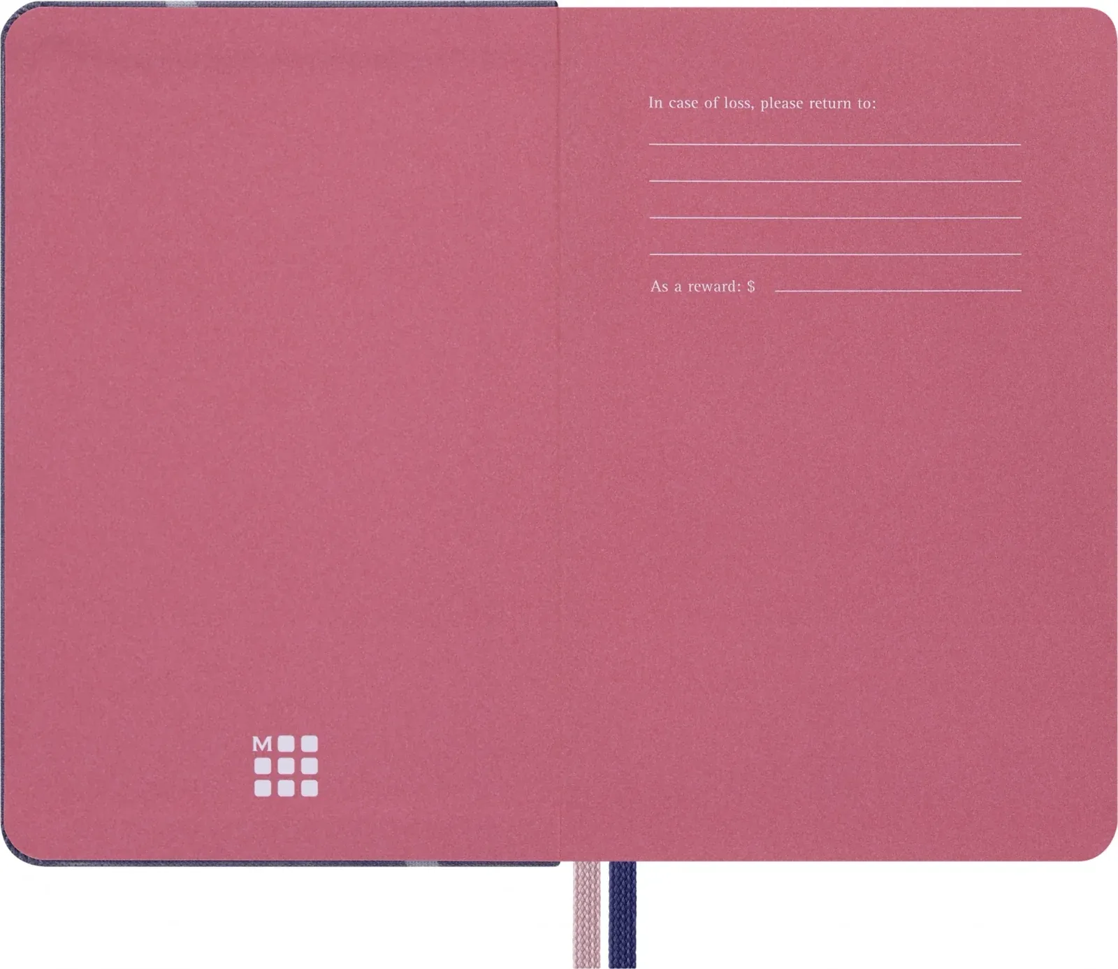 Блокнот Moleskine LIMITED EDITION SAKURA LESU08MM710 Pocket 90x140мм обложка текстиль 160стр. линейка синий 2025 - фото 2