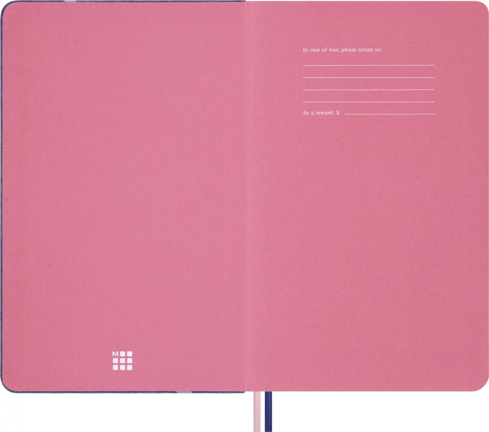 Блокнот Moleskine LIMITED EDITION SAKURA LESU08QP060 Large 130х210мм обложка текстиль 176стр. линейка синий 2025 - фото 2