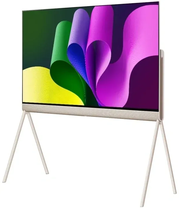Телевизор OLED LG 55 55LX1T6LA.ARUG Pose бежевый 4K Ultra HD 120Hz DVB-T DVB-T2 DVB-C DVB-S DVB-S2 USB WiFi Smart TV - фото 2