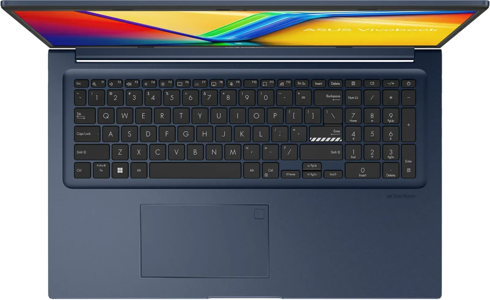 Ноутбук Asus Vivobook 17 X1704VA-AU639 Core i3 1315U 8Gb SSD512Gb Intel UHD Graphics 17.3 IPS FHD 1920x1080 без ОС blue WiFi BT Cam 90NB10V2-M00RJ0 - фото 8