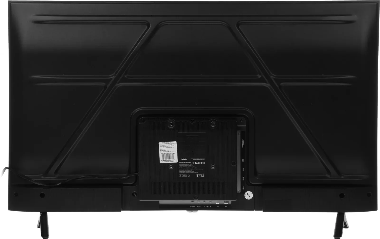Телевизор LED BBK 40 40LEM-1033/FTS2C B Frameless черный FULL HD 60Hz DVB-T2 DVB-C DVB-S2 USB RUS - фото 8