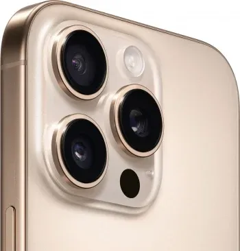 Смартфон Apple A3294 iPhone 16 Pro 128Gb бежевый титан моноблок 3G 4G 2Sim 6.3 1206x2622 iOS 18 48Mpix 802.11 a/b/g/n/ac/ax/be NFC GPS Protect - фото 8