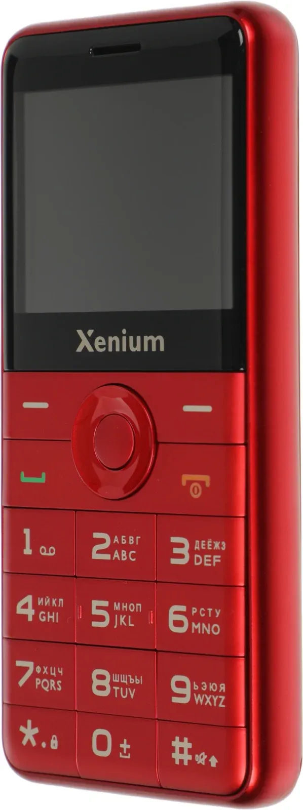 Мобильный телефон Xenium X700 красный моноблок 2Sim 2.31 240x320 Nucleus 0.3Mpix GSM900/1800 MP3 FM microSD max32Gb - фото 8