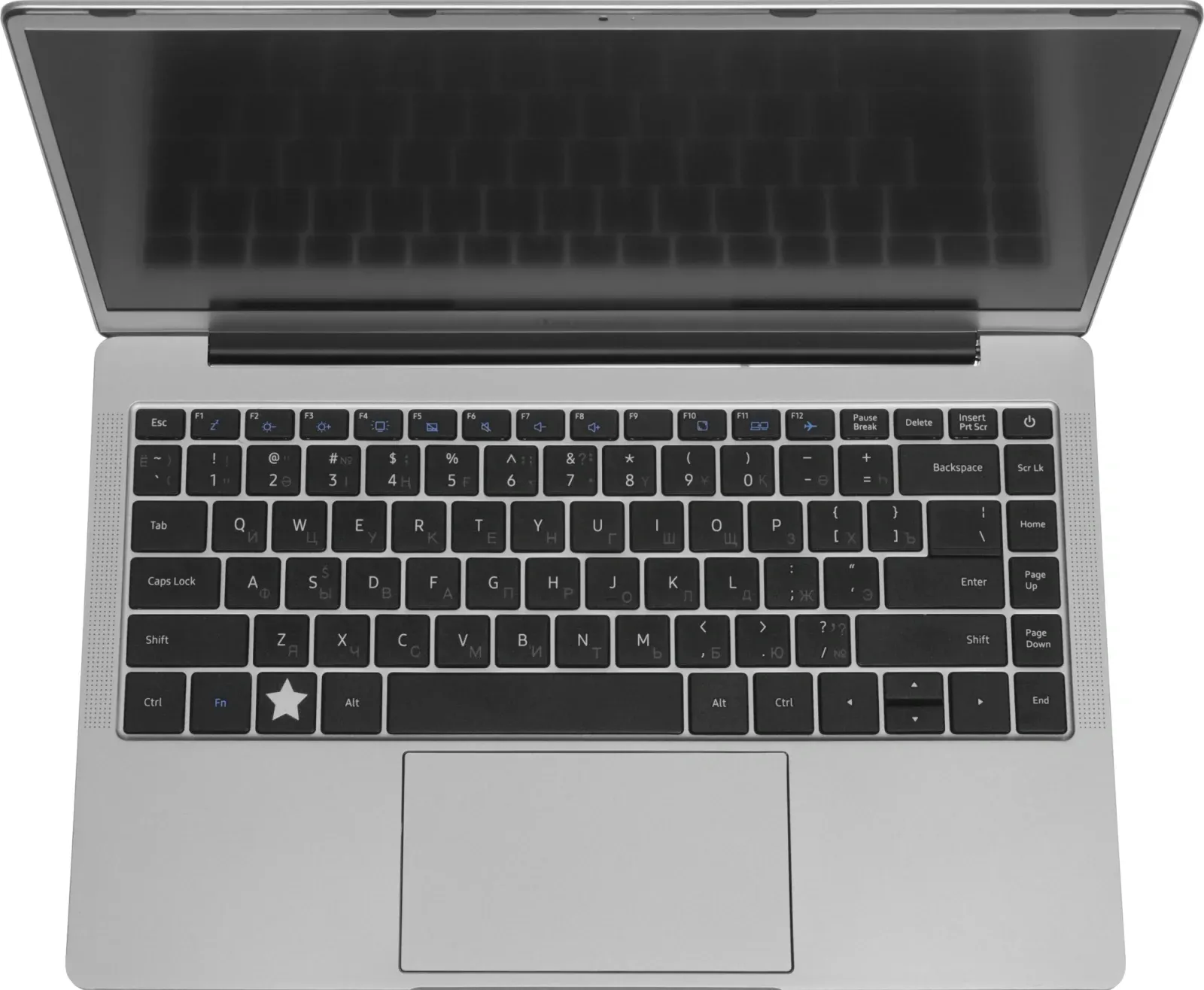 Ноутбук Unchartevice 6640MA KX-6000 KX-6640MA 8Gb SSD256Gb ZX C-960 Graphics 14.1 IPS FHD 1920x1080 без ОС silver WiFi BT Cam 4390mAh 200418354519 - фото 2