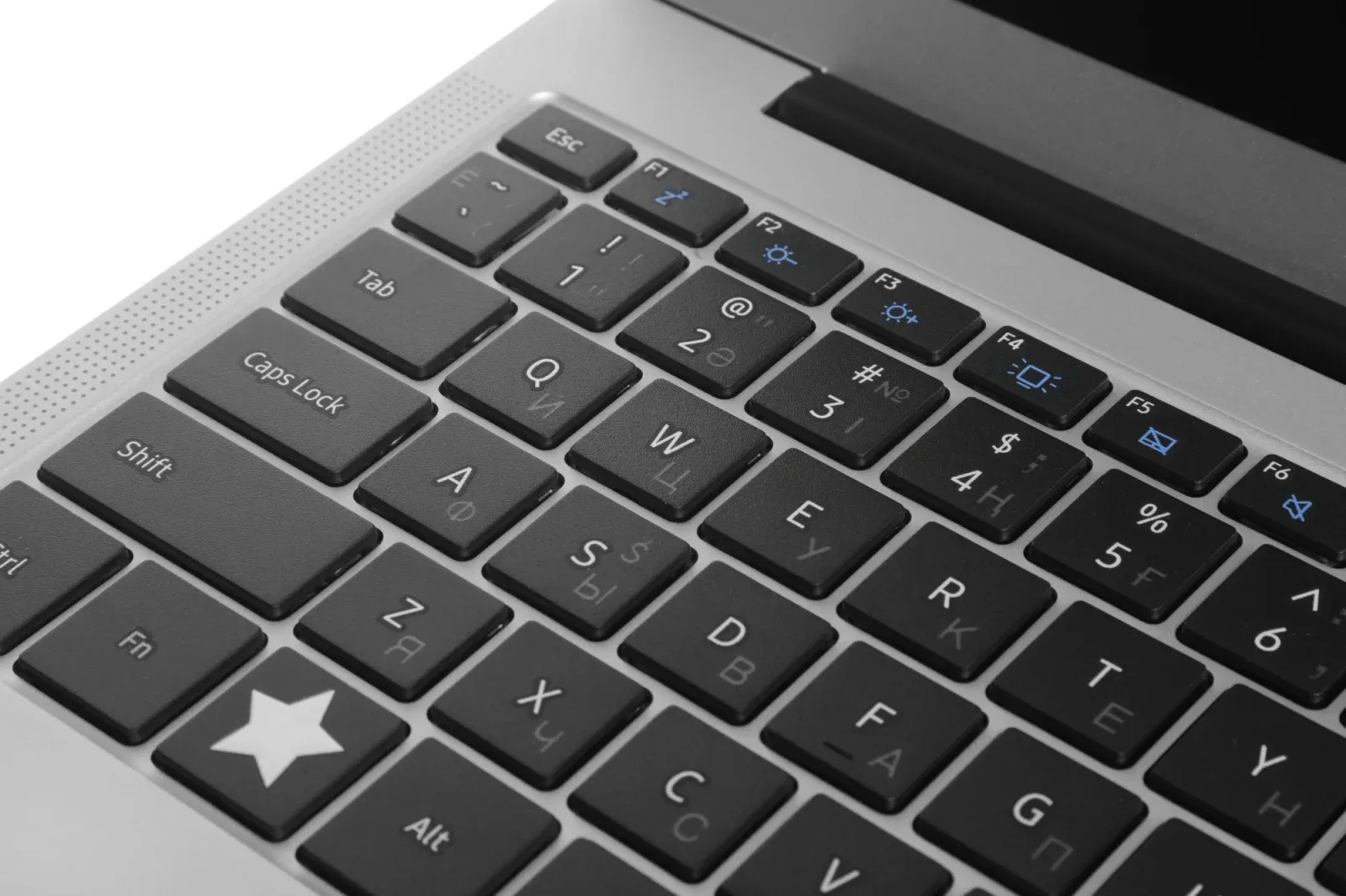Ноутбук Unchartevice 6640MA KX-6000 KX-6640MA 8Gb SSD256Gb ZX C-960 Graphics 14.1 IPS FHD 1920x1080 без ОС silver WiFi BT Cam 4390mAh 200418354519 - фото 5