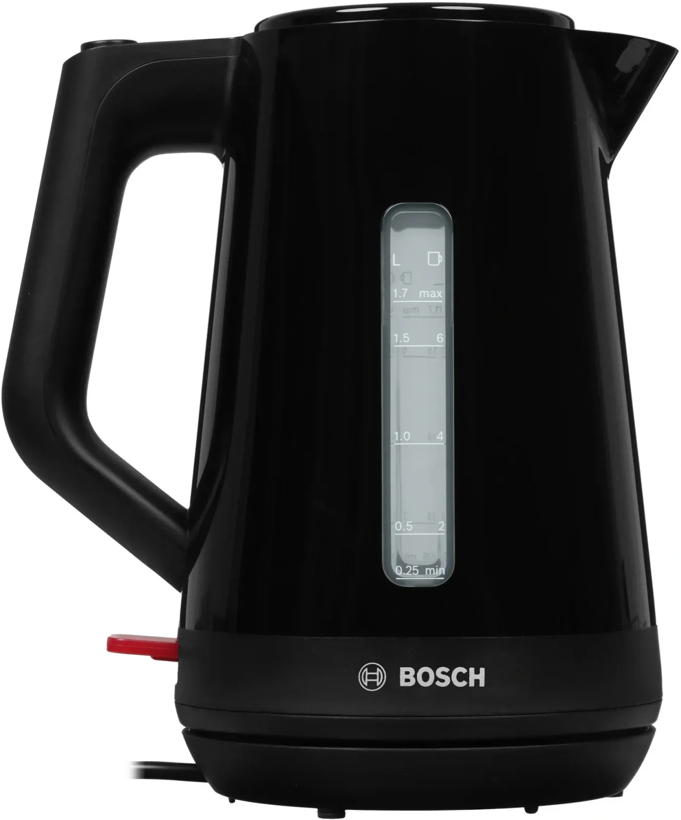 Чайник электрический Bosch TWK1M123 1.7л. 2400Вт черный корпус: пластик - фото 2