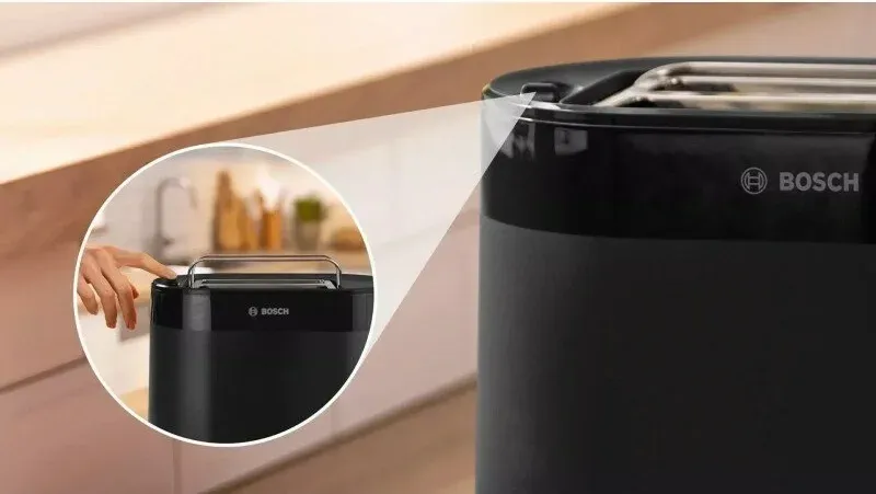 Тостер Bosch TAT2M123 950Вт черный - фото 7